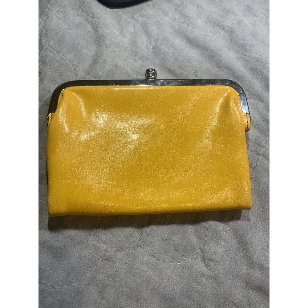 Yaumi K Bright Yellow Wallet Clutch Folding Organizer Sunny Fun